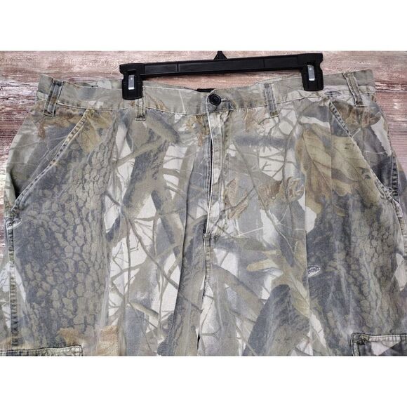 2 Pair Fusion 3D Camo Mens Pants Size XL 40/42 Hunting Pants Outfitters Ridge - Picture 7 of 12